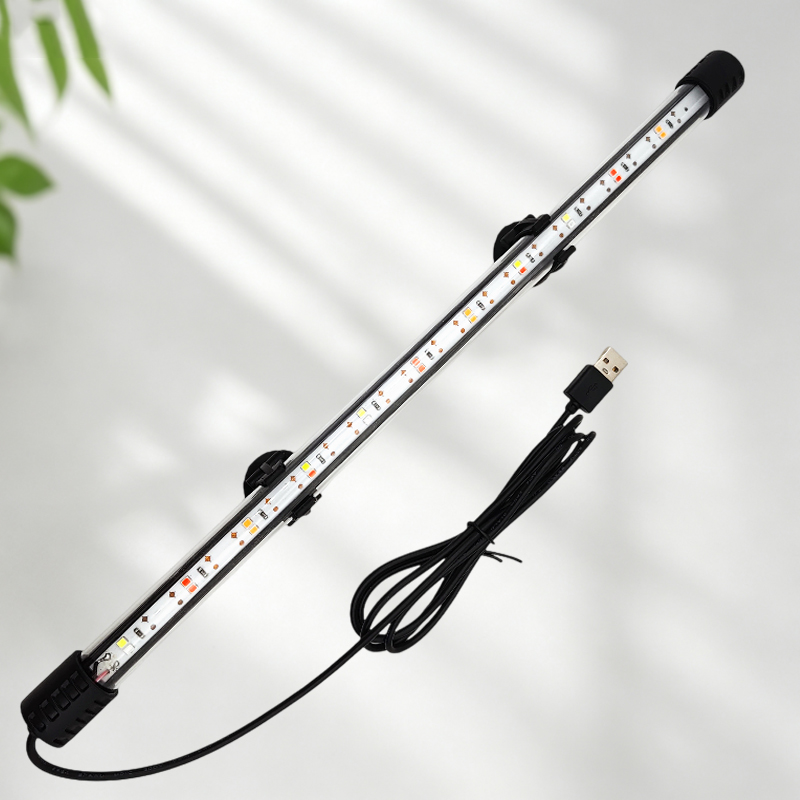 Aquarium Plant Grow Light - 18-58cm USB Full Spectrum Aquarium LED