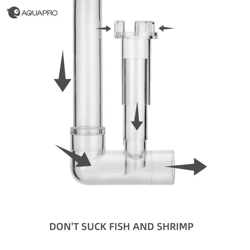 AQUAPRO Outlet Skimmer Fishing - Aquarium Lily Pipe recension och pris