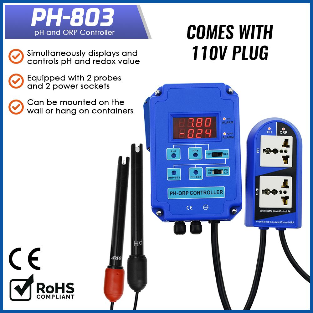 Digital pH ORP Redox 2 in 1 Co - Planted Aquarium Ph recension och pris