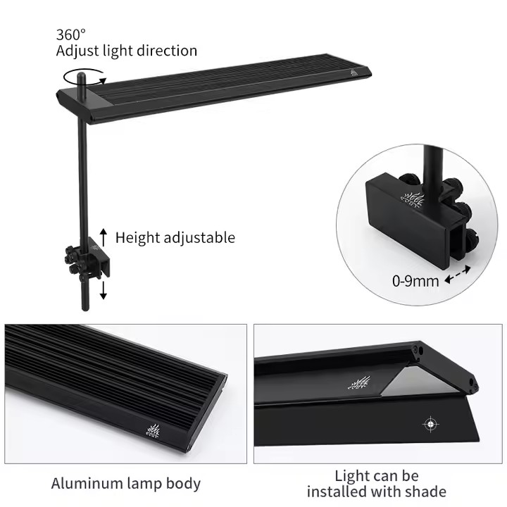 WEEK AQUA S Series RGB+UV Full - Aquarium Plant Growth Light recension och pris