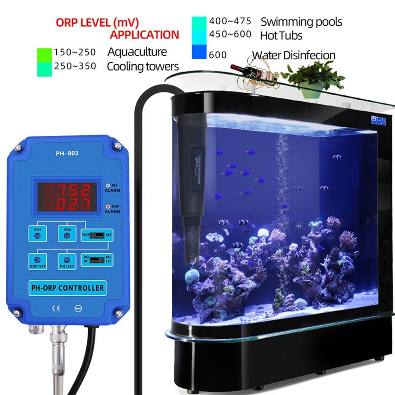 A01E-Digital 2&1 PH ORP Monito - Planted Aquarium Ph recension och pris