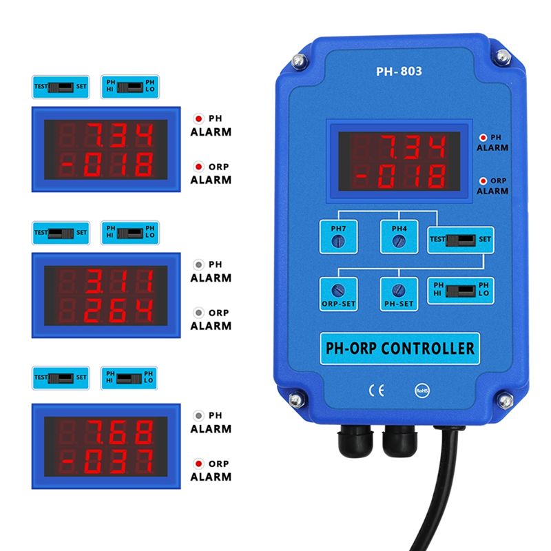 A01E-Digital 2&1 PH ORP Monito - Planted Aquarium Ph recension och pris