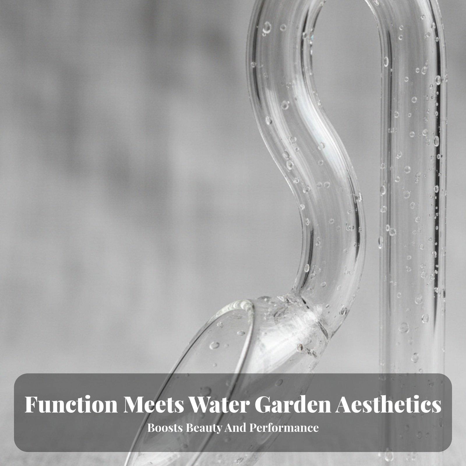 Glass Lily Pipe Aquarium Surfa - Aquarium Planted Tank Filter recension och pris