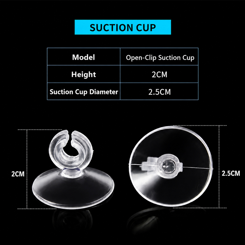 Aquarium Suction Cup 10PC Fish - Aquarium Lily Pipe recension och pris