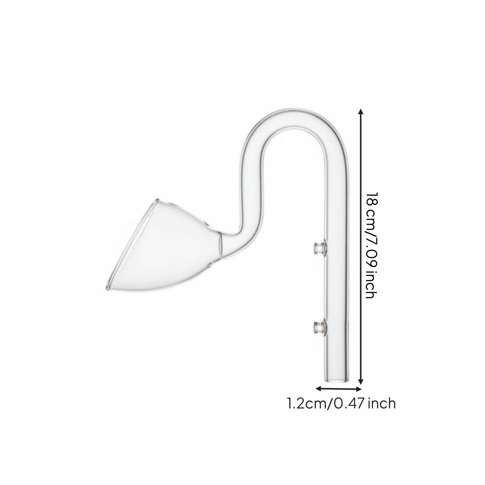 Glass Lily Pipe Outlet for Aqu - Aquarium Planted Tank Filter recension och pris