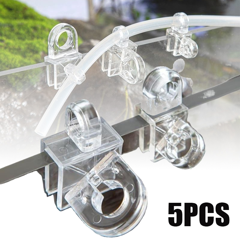 5PCS Aquarium Fixing Clip Fish - Aquarium Lily Pipe recension och pris