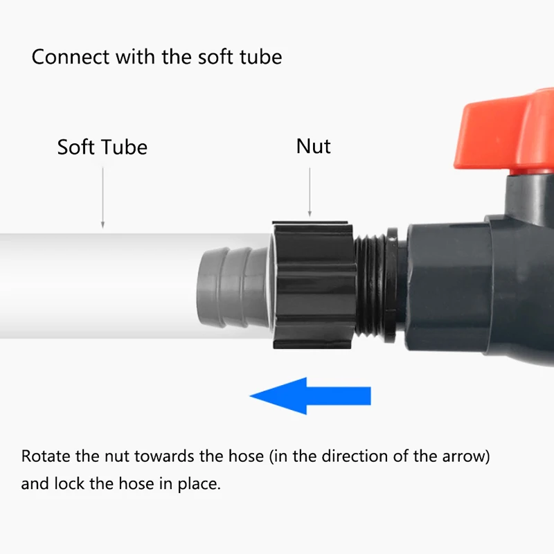 16mm/20mm Aquarium Air Water R - Aquarium Lily Pipe recension och pris