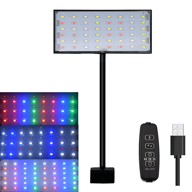 LED Fish Tank Light with Adjus - Planted Aquarium Freshwater recension och pris