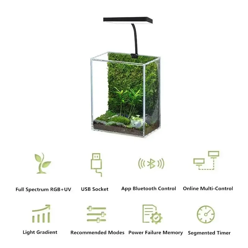 WEEK AQUA Mag Pro USB Nano Aqu - Aquarium Plant Grow Light recension och pris