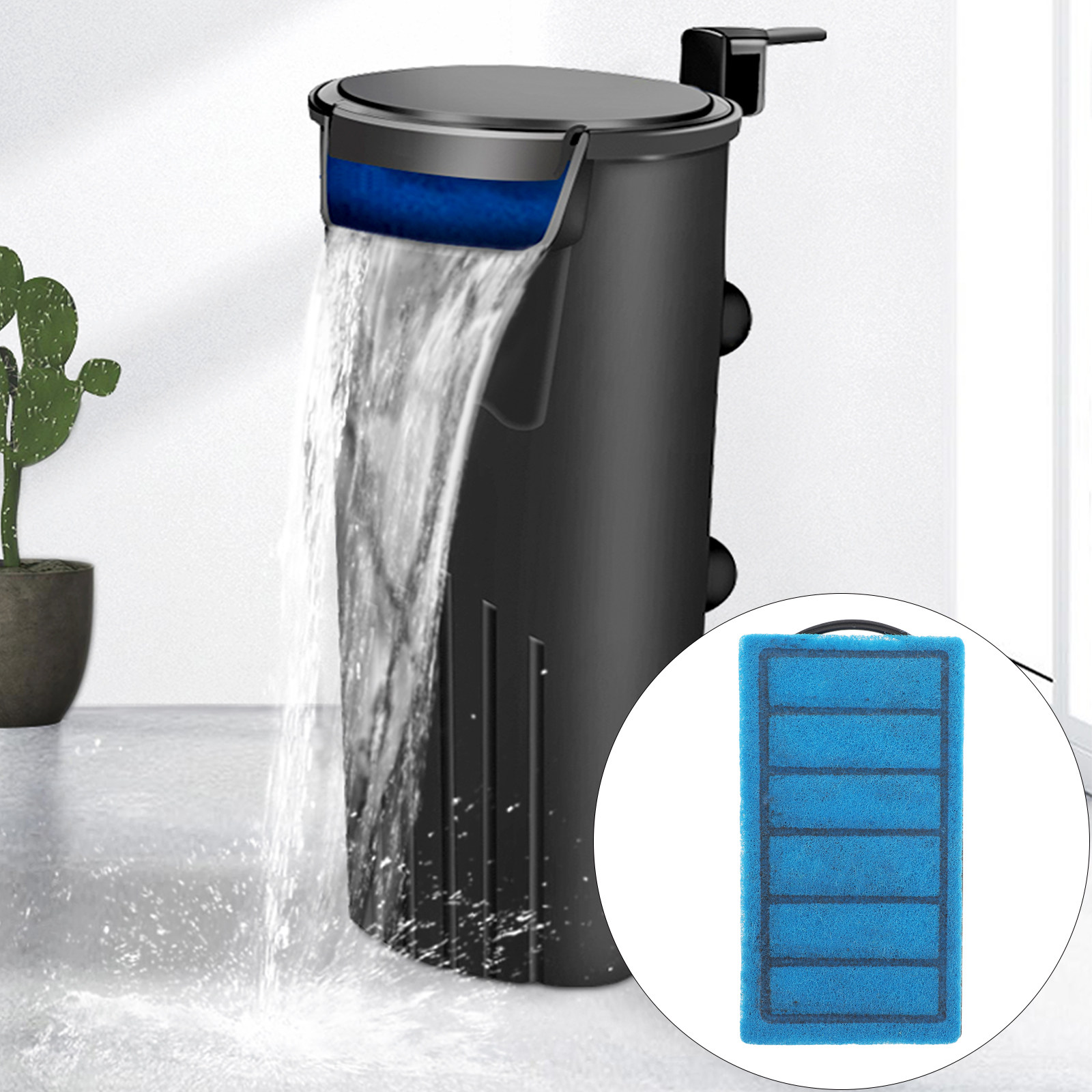 3Pcs Aquarium Filter Pad Premi - Aquarium Planted Tank Filter recension och pris
