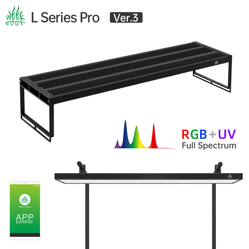 WEEK AQUA L Series APP Control - Aquarium Plant Grow Light recension och pris
