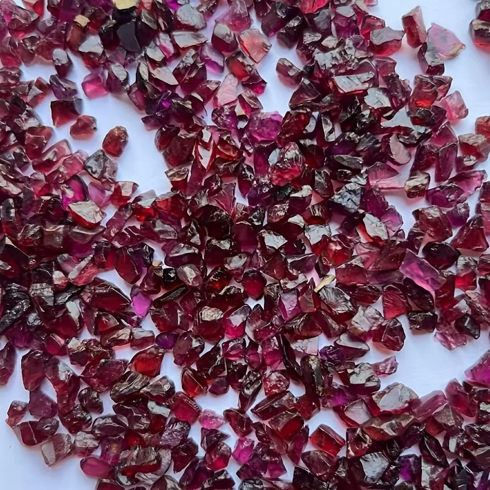 Natural Raw Garnet Gemstone Ch - Planted Aquarium With Gravel recension och pris