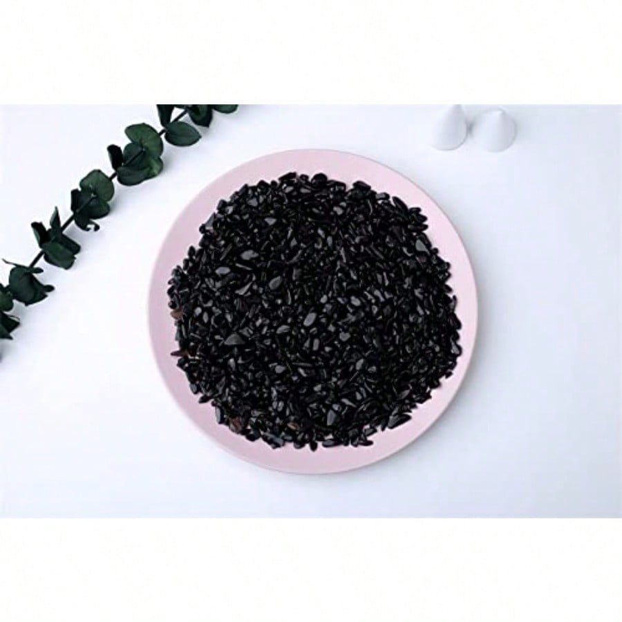 Natural Black Obsidian Crystal - Planted Aquarium With Gravel recension och pris
