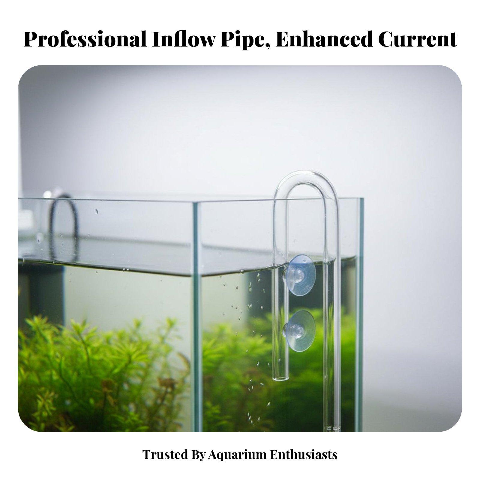 Sleek Aquatic Inflow Crystal G - Aquarium Lily Pipe recension och pris