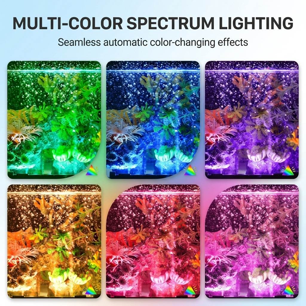 USB LED Aquarium Air Bubble Li - Aquarium Lily Pipe recension och pris